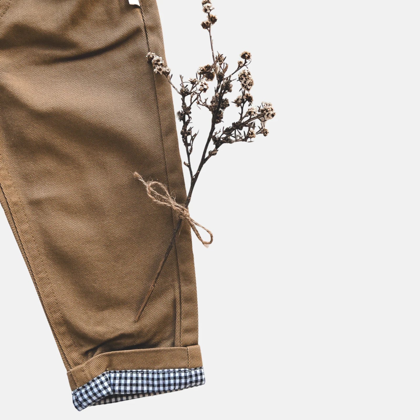 Baby Boys Chino Pant - Taupe