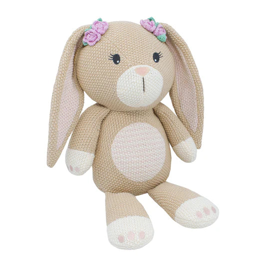 Amelia the Bunny Knitted Plushie