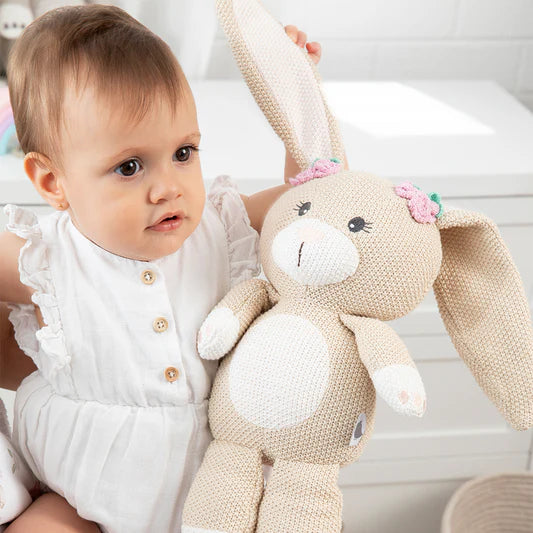 Amelia the Bunny Knitted Plushie