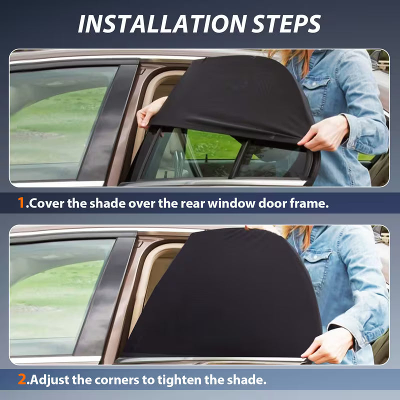 Summer Car Sunshade 2pcs