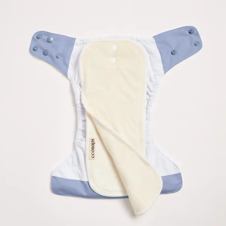 Modern Cloth Nappy-Cloud-One size 3.5kg-16kg