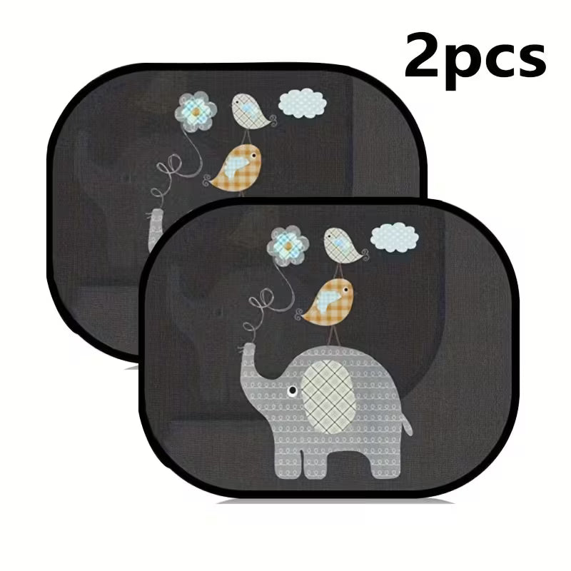 2pcs Car Side Window Sunshades