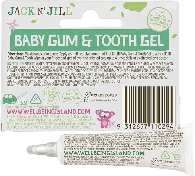 Jack N' Jill Natural Baby Teething Gel 15g