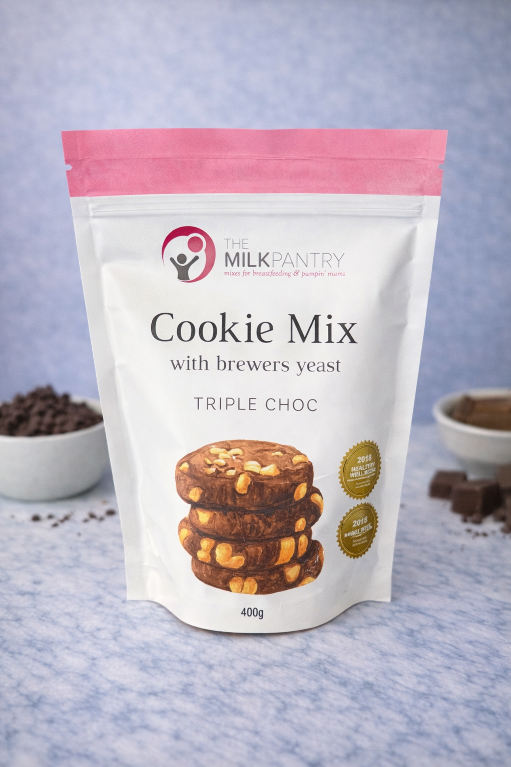 Triple Chocolate Cookie Mix 400g đŤâ¨