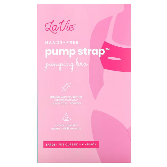 Pump Strap Hands Free Pumping Bra - Black