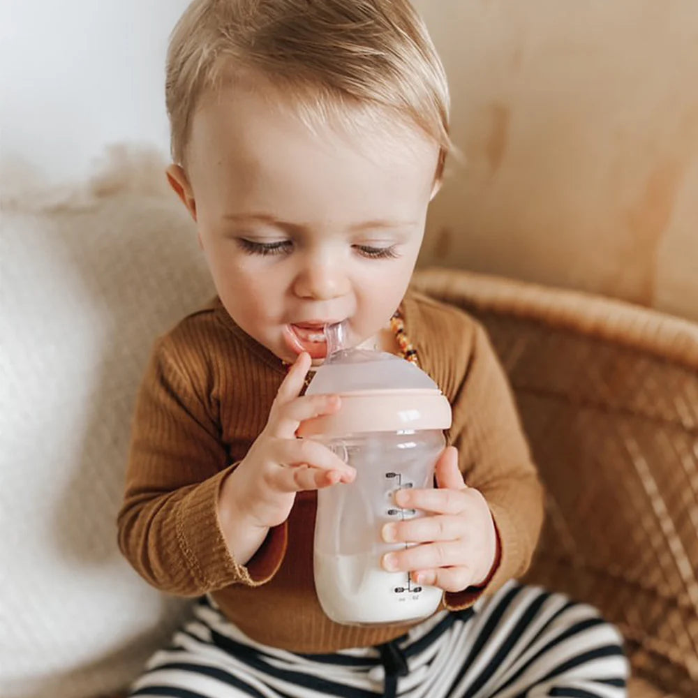 Haakaa Glass Baby Bottle 180ml