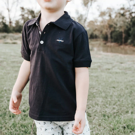 Boys Polo Shirt - Navy