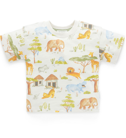 Busy Animals Tee