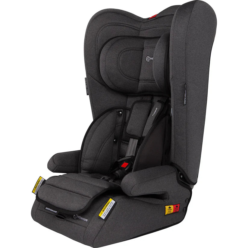 InfaSecure Comfi Go Convertible Booster Seat -BLACK FLECK