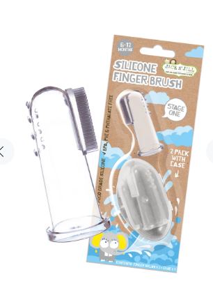Jack N Jill Silicone Finger Brush - Stage 1