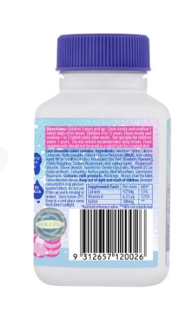 Tooth Sparkles 60 pack - Tooth Cleaning chews with vitamin D & calcium