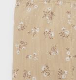 Thick Rib Leggings- Water Lily Print