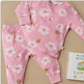 Wildflower Long Sleeve Textured PJ Set