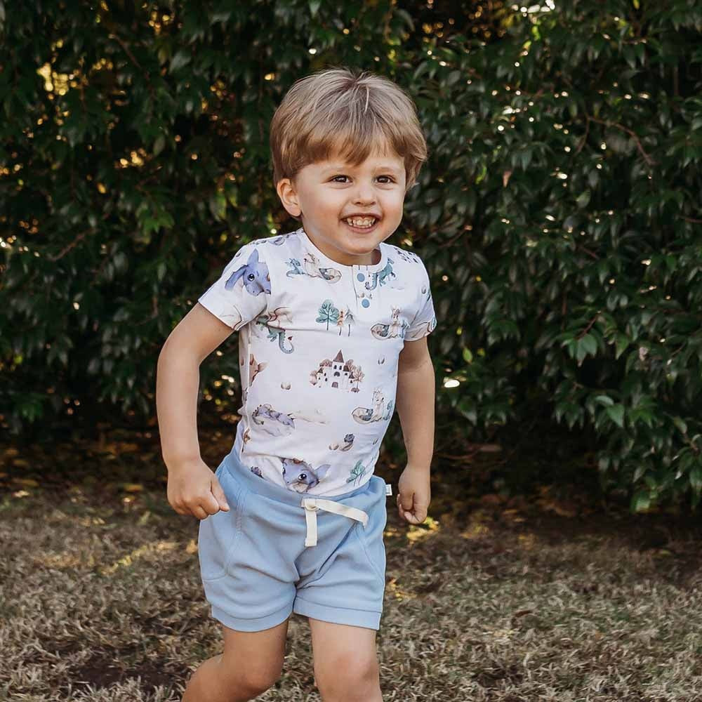 Dragon Short Sleeve Organic Bodysuit