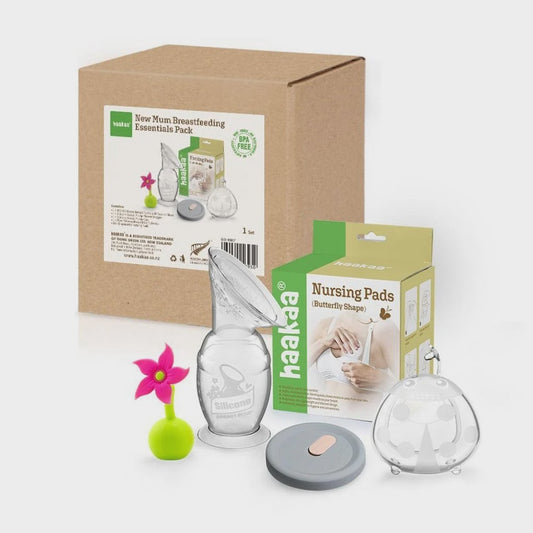 Haakaa New Mum Breastfeeding Essentials Pack