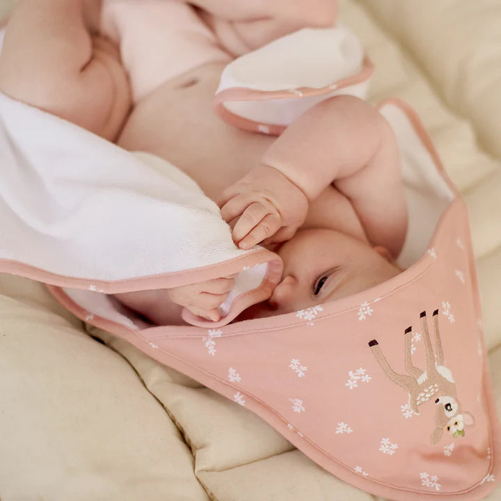 Hooded Towel - Sophia's Garden
