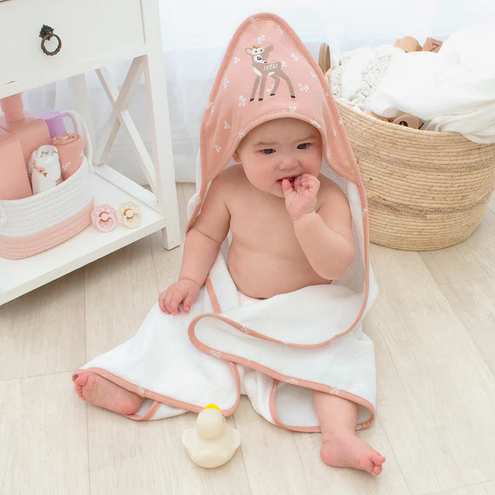 Hooded Towel - Sophia's Garden