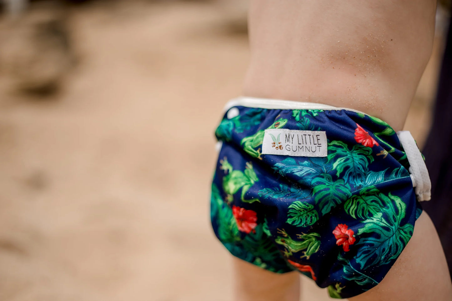 Swimming Nappy- Tropical Frogs