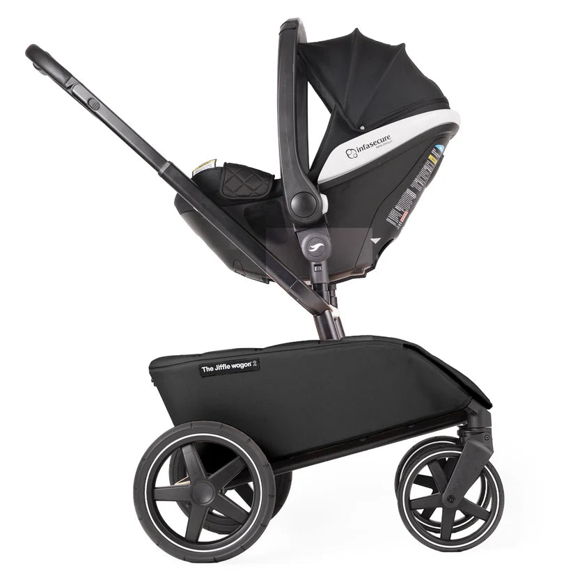 The Jiffle-Car Seat Adapters- Black