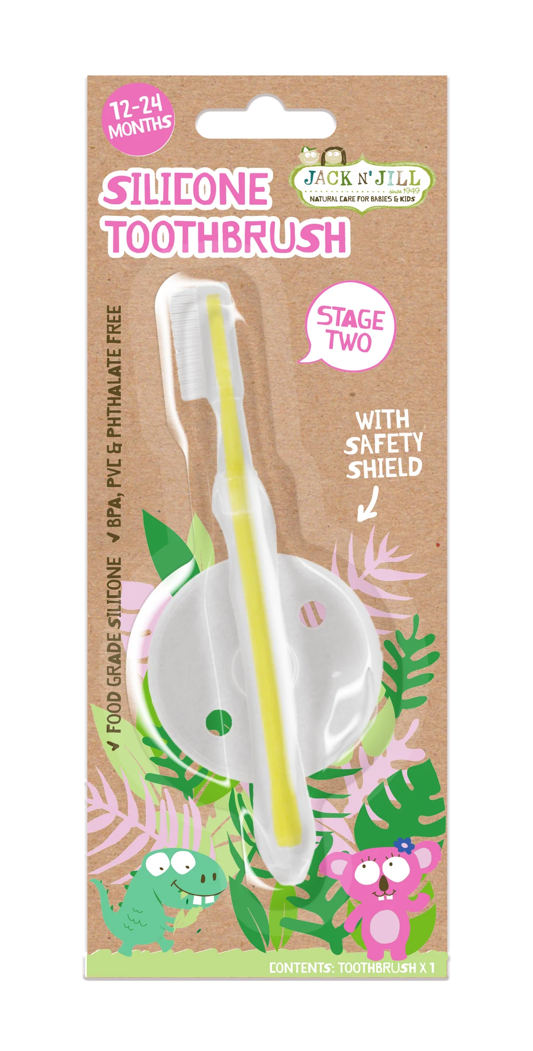 Jack N Jill Silicone Brush - Stage 2