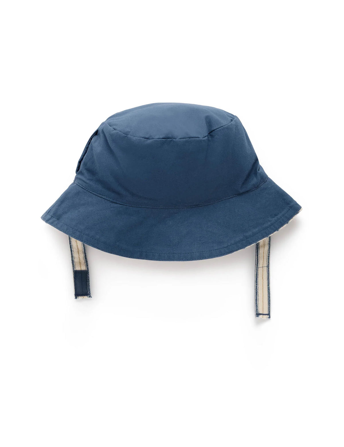 REVERSIBLE STRIPED BUCKET Hat- Ticking Stripe