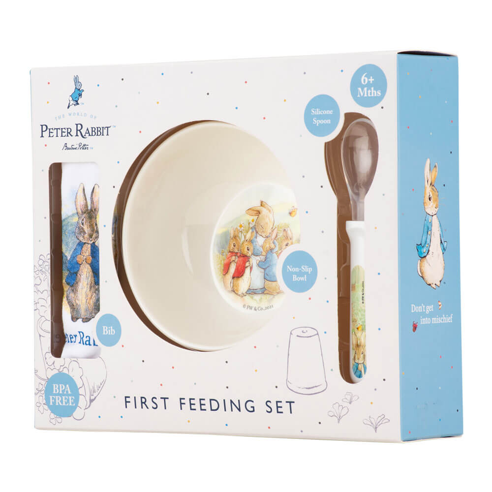 PETER RABBIT FIRST FEEDING SET