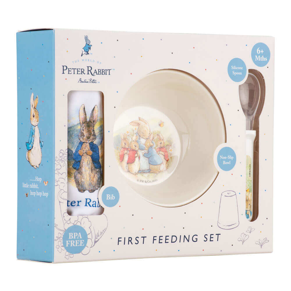 PETER RABBIT FIRST FEEDING SET