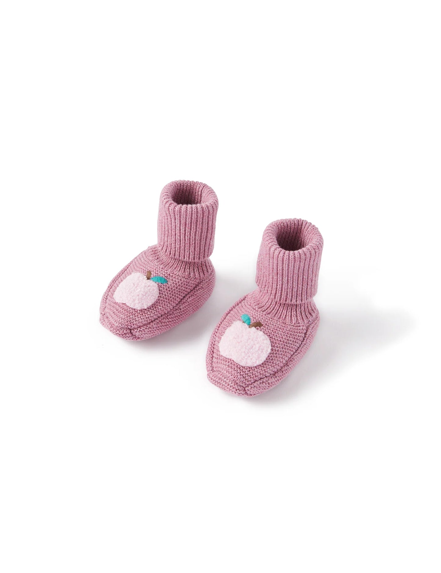 Knitted Bootie - Lavender Melange