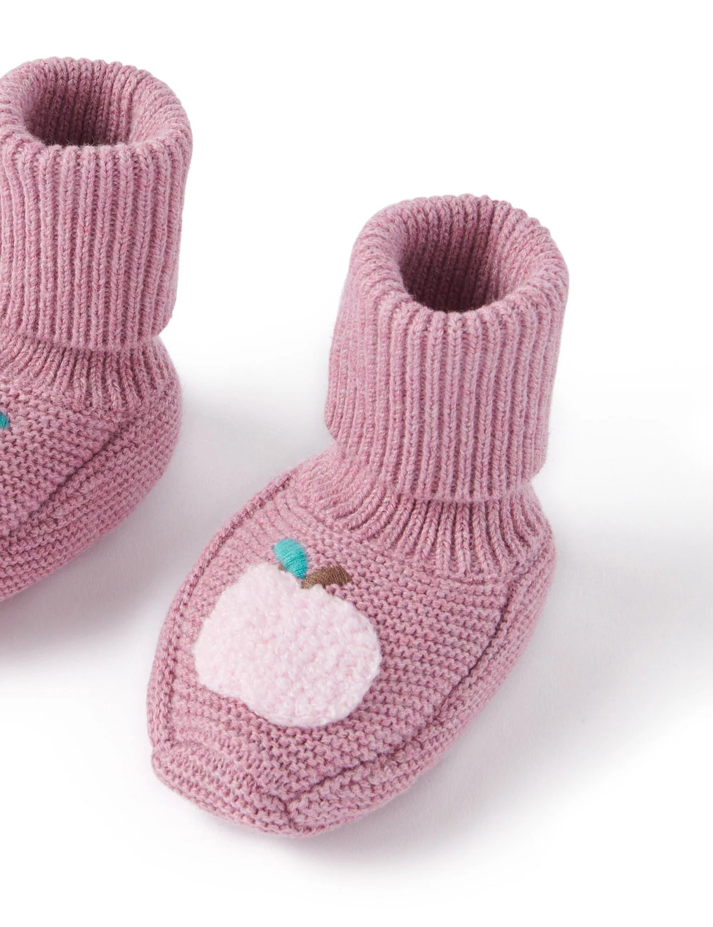 Knitted Bootie - Lavender Melange