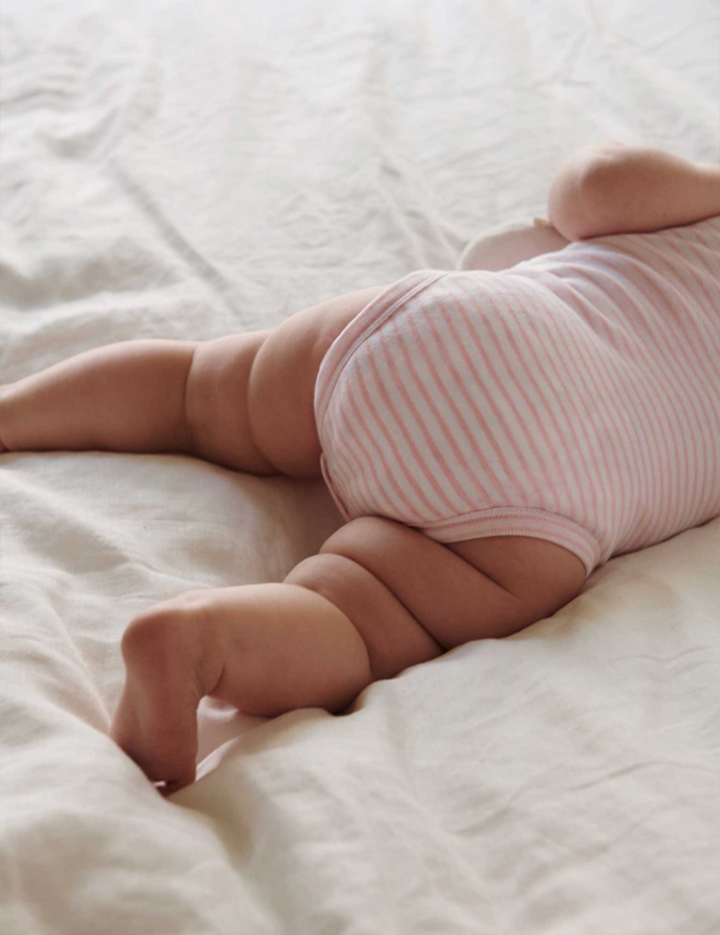 RIB BODYSUIT 2 PACK - Pale Pink