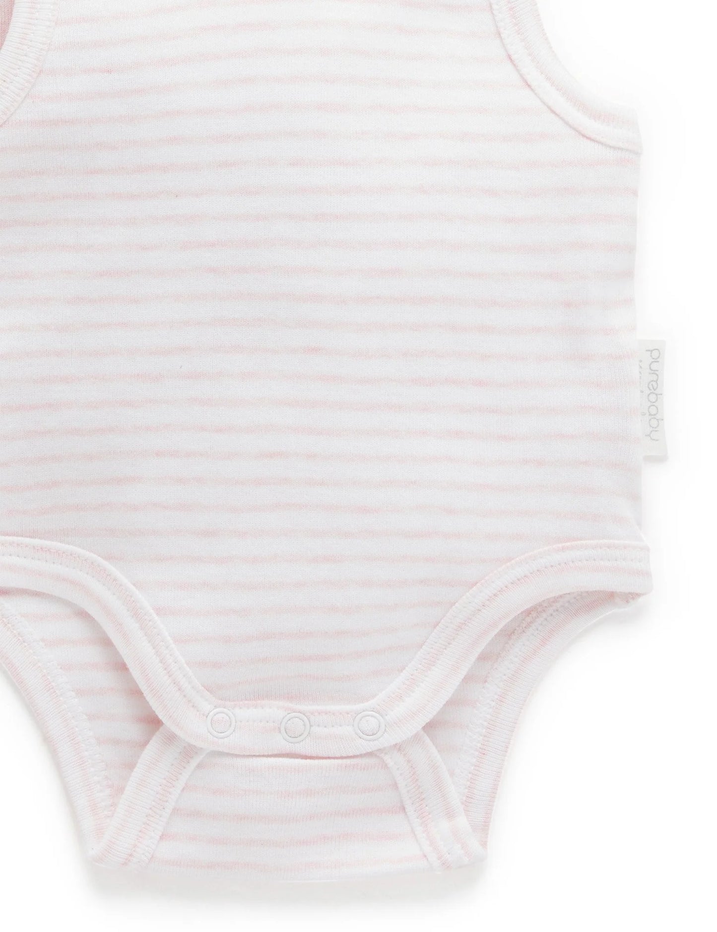 RIB BODYSUIT 2 PACK - Pale Pink