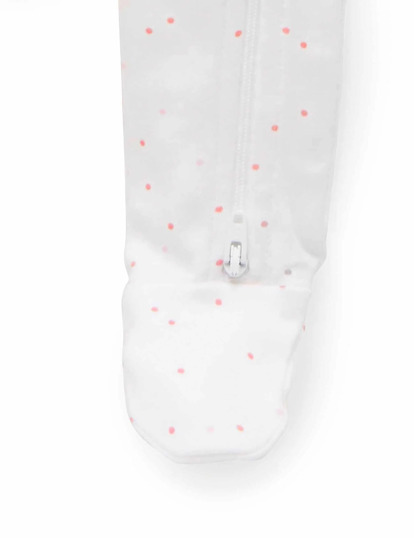 2 PACK ZIP GROWSUIT -Pale Pink
