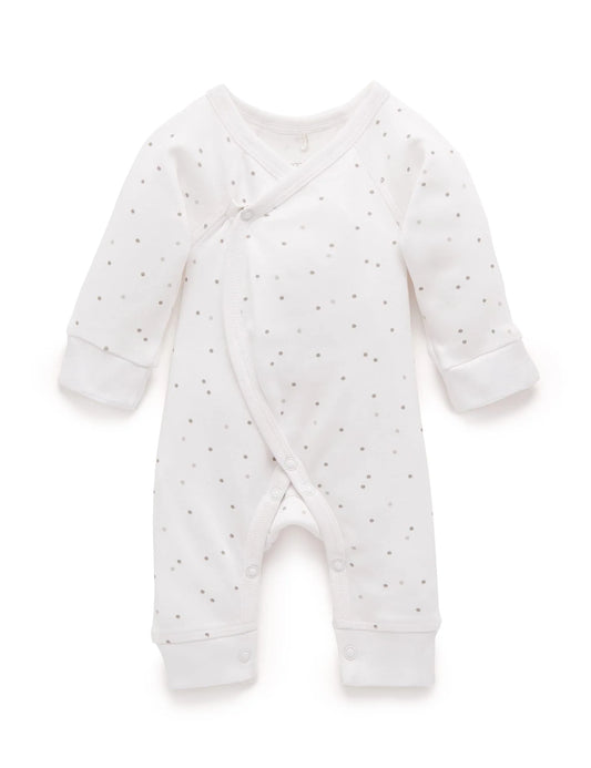 PREMI CROSSOVER LS GROWSUIT-Pale Grey Spot