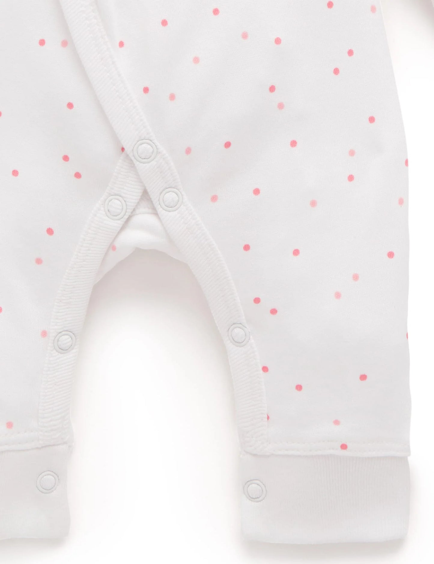 PREMI CROSSOVER LS GROWSUIT- Pale Pink Spot