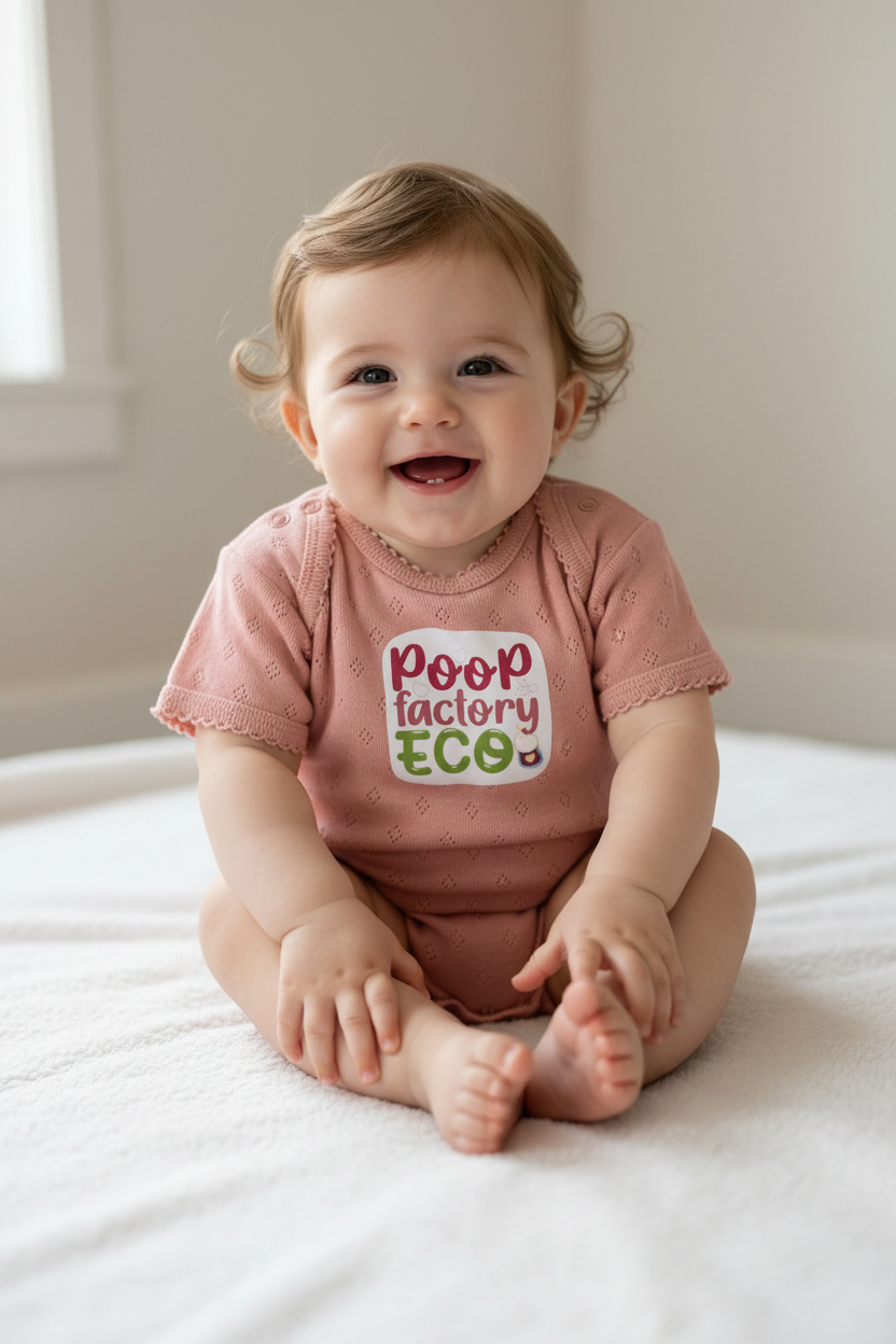 Poop Factory Bodysuit- size 0000