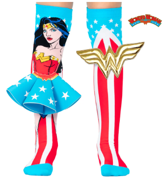 Wonder Woman Socks -Ages 6-99