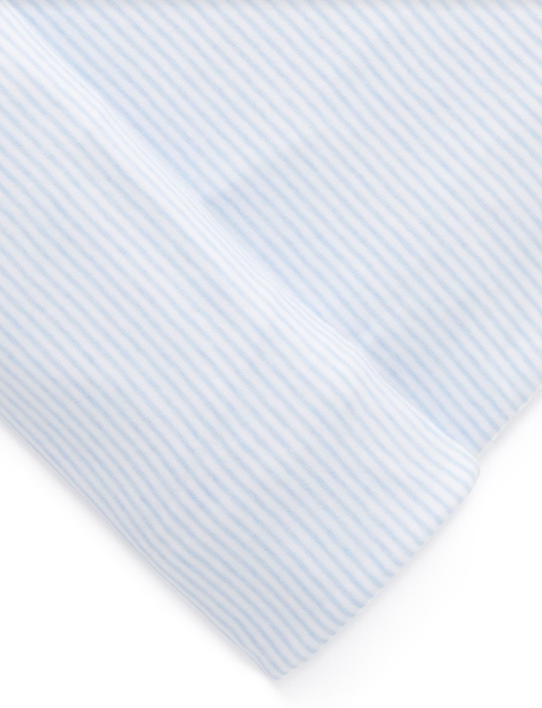 Bunny Rug - Pale Blue Melange Stripe