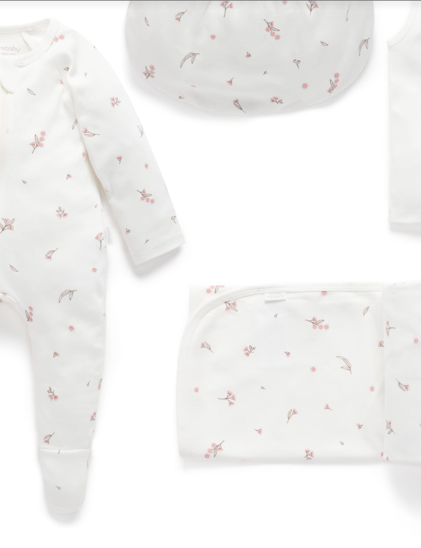 Newborn Hospital Pack- Vanilla Blossom Pack