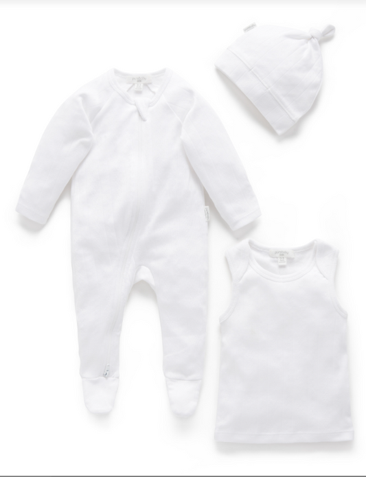 EVERYDAY POINTELLE PACK- White- 00 only