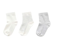 3 Pack Grey Socks