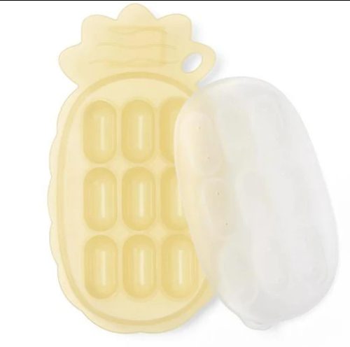 Haakaa Silicone Pineapple Nibble Tray - Banana
