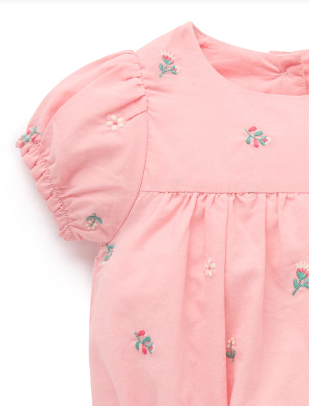 EMBROIDERED BODYSUIT