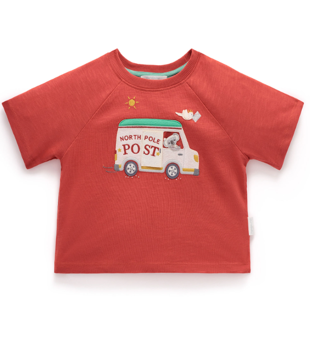 Christmas Tee- Postal van