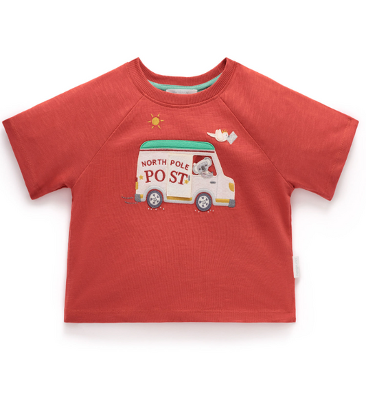 Christmas Tee- Postal van