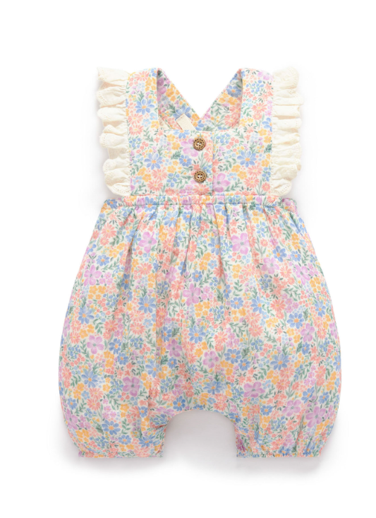 Floral Romper- Isabella Print