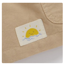 LINEN BLEND SHORT- Driftwood