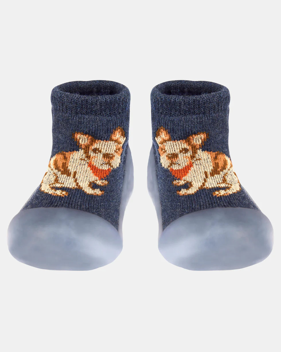Organic Hybrid Walking Socks- Frenchie