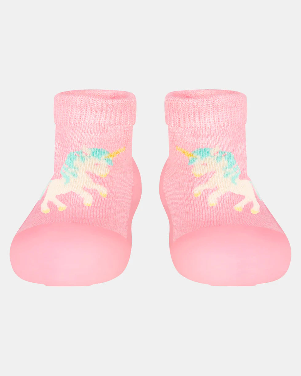 Organic Hybrid Walking Socks-Unicorn