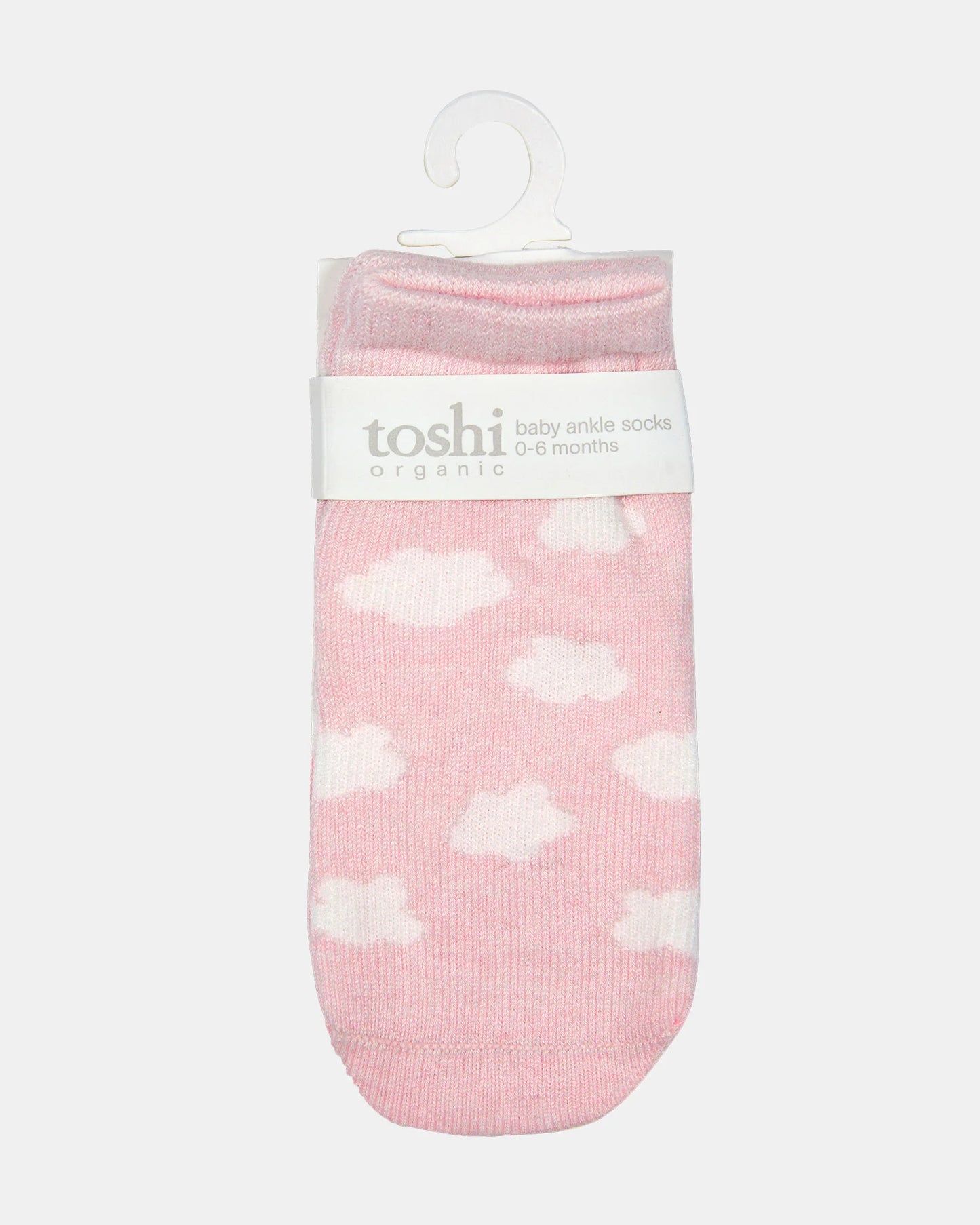 Organic Ankle Socks, Jacquard-Claudia