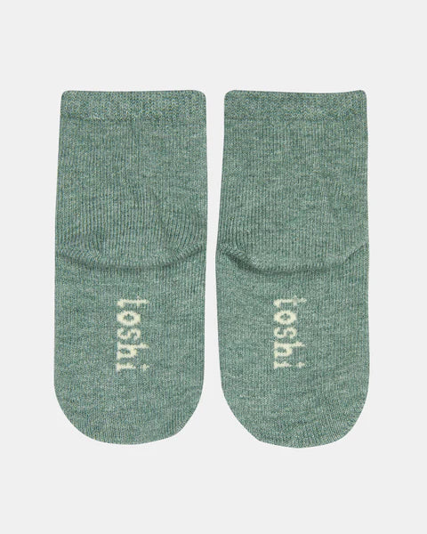 Organic Ankle Socks, Jacquard- Lapdog